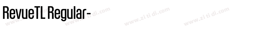 RevueTL Regular字体转换 RevueTL Regular字体转换